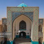مسجد امیرچقماق فیروزه‌ای بر انگشتری معماری یزد