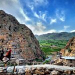 جاذبه های گردشگری روستای پالنگان با طبیعت بکر و معماری پلکانی و زیبا