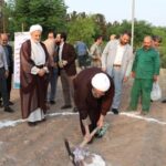 کلنگ احداث دانشکده معماری اسلامی دانشگاه قم زده شد