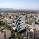 معماری مدرن یک ساختمان در تهران