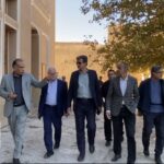 بازدید مدیرعامل صندوق احیا از مجموعه باغ صدری تفت