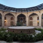 معماری بی‌همتای کاروانسرای زین‌الدین یزد