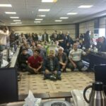 اعضای تعاونی مسکن زنجان در نشست خبری مطالبه‌گری کردند