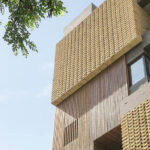 نمای چوبی ترموود در معماری