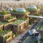 تصویرسازی جالب هوش مصنوعی از شهر «یزد» در سال ۳۰۲۴