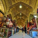 عکس/ معماری شگفت انگیز بازار وکیل شیراز با طاق‌های باشکوه و حجره‌های وسیع